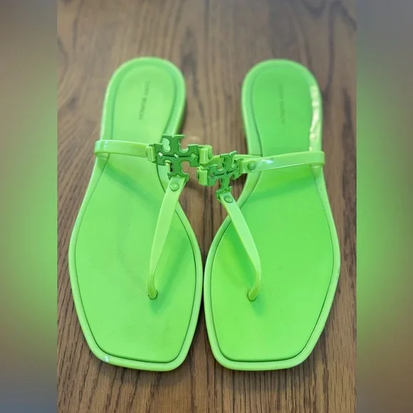 Tory Burch Shoes Tory Burch Jelly Bright Green Womens Sandals